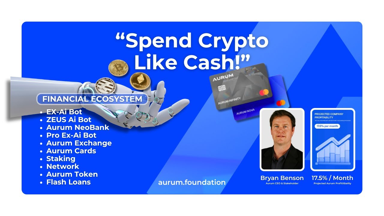 AURUM Full Presentation: From NeoBank to VISA Card & AI Bots (2025 Overview)