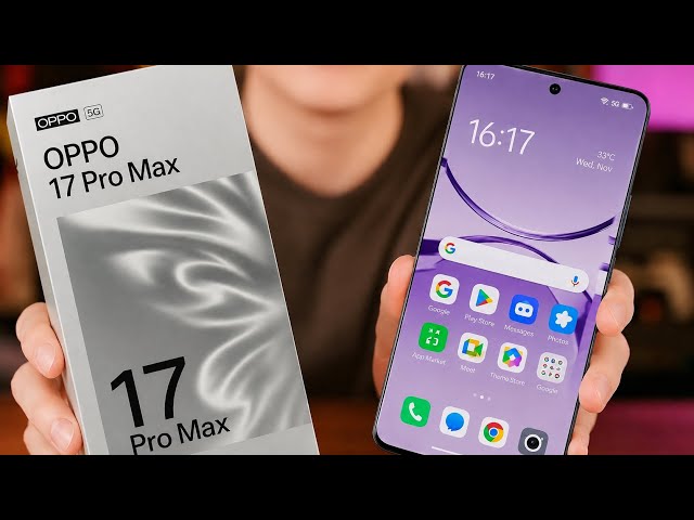 OPPO Reno 17 Pro Max Unboxing And Hands on first look | Launch