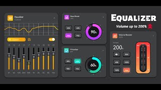 Equalizer, Volume Bass Booster screenshot 5