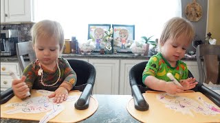 Twins try color diffusing paper! by Alicia Barton 70,339 views 3 weeks ago 18 minutes