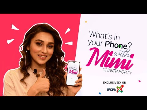 What's In My Phone With Mimi Chakraborty | Phone Secrets Revealed | Tollywood Online
