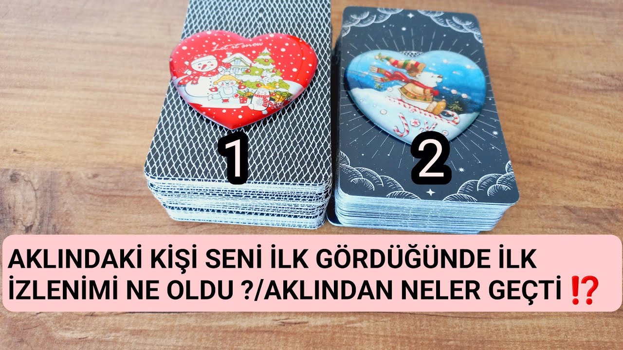 AKLINDAKİ KİŞİ SENİ İLK GÖRDÜĞÜNDE İLK İZLENİMİ NE OLDU ?/AKLINDAN NELER GEÇTİ ⁉️