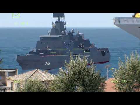 Real Footage Ukraine S New Weapon Sinks Russia S Only Aircraft Carrier In The Black Sea ARMA 3