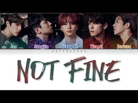 [Vietsub/Han/Rom] DAY6 - Not Fine (나빠) (Color Coded Lyrics)