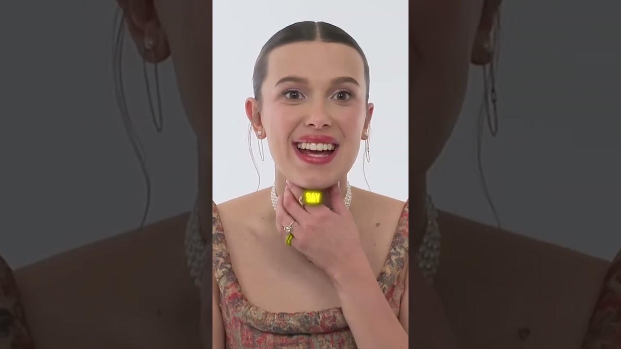 Millie Bobby Brown Can T Say This Word In An American Accent