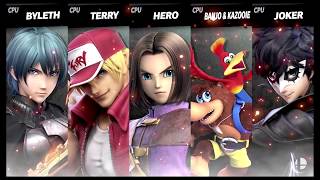 Super Smash Bros Ultimate Amiibo Fights – Byleth & Co Request 49 Fighters Pass 1 Time Battle