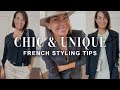 8 MODERN WAYS TO LOOK CHIC & UNIQUE  I  French Styling Tips