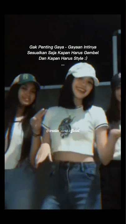 Tau Kapan Harus Tampil Gembel Dan Style #shorts #storywa