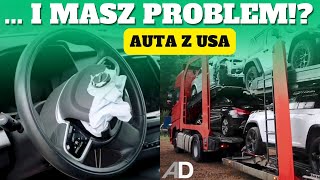 Strzelone poduszki, deska - auto na złom? / ROZŁADUNEK LORY z Waszymi autami z USA + CENY
