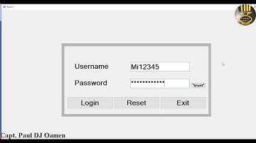 How to Create a Login System with MS Access and Speech Validation in Visual Basic.Net