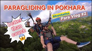 ⁣Couch In The Air Paragliding Vlog Pokhara  -Anxmus - Music