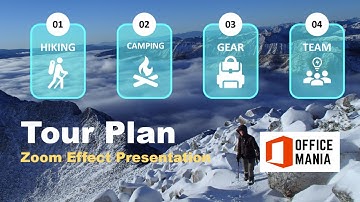 How to create Prezi Effect in PowerPoint Slide Zoom Tutorial