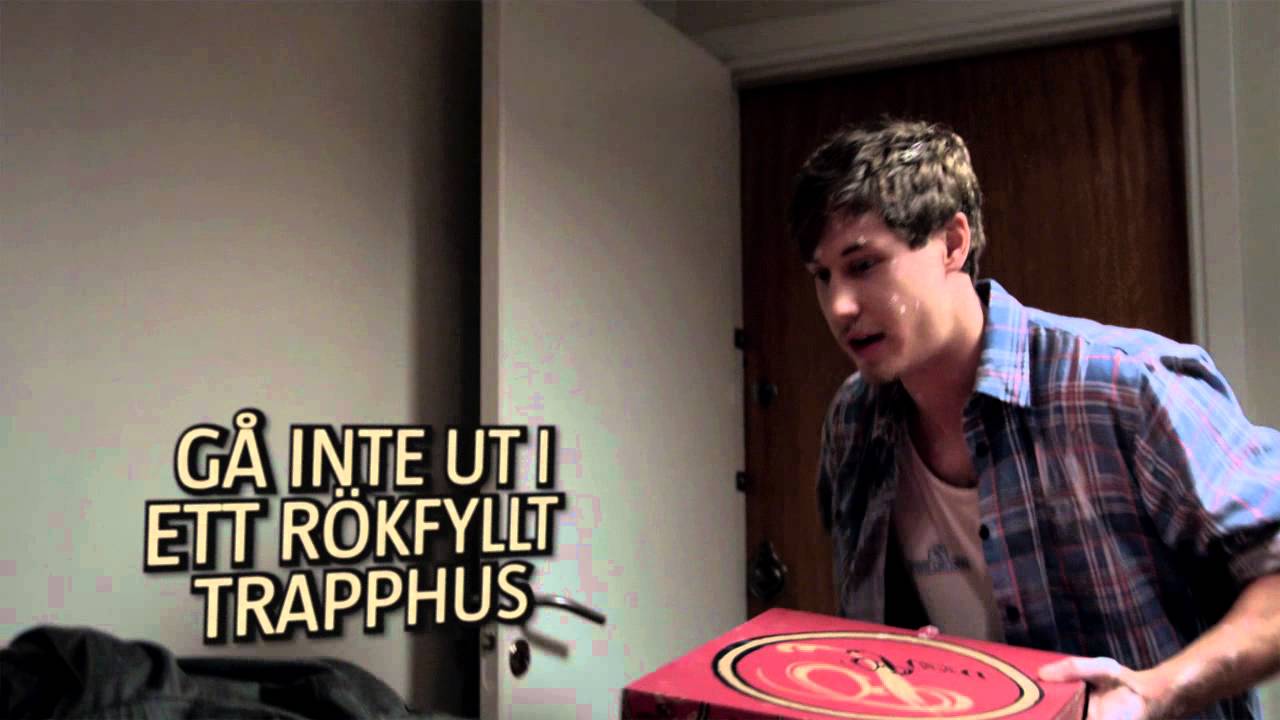 Det brinner i din lägenhet - hur gör du?