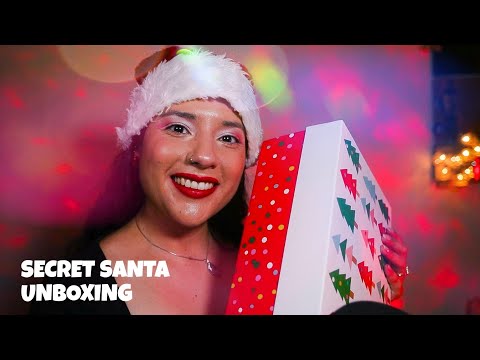 ASMR SECRET SANTA GIFT EXCHANGE WITH @AlyssaJordanASMR