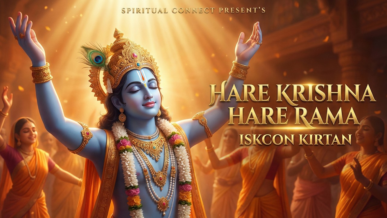🟢 LIVE: Hare Krishna Hare Rama | Divine Mahamantra Chanting | ISKCON Kirtan | 24/7 Krishna Bhajan