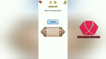 Brain Blow Level 267 open the cryptex again