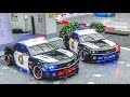 SPECTACULAR RC Car Drift Action! Chevrolet Camaro Police!