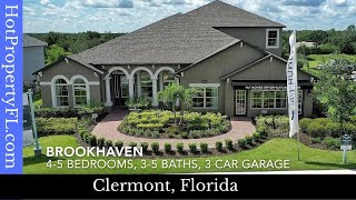 Florida  Home Tour | Clermont / Orlando, FL | John's Lake Landing | M/I Homes | 4-5 Bedrooms