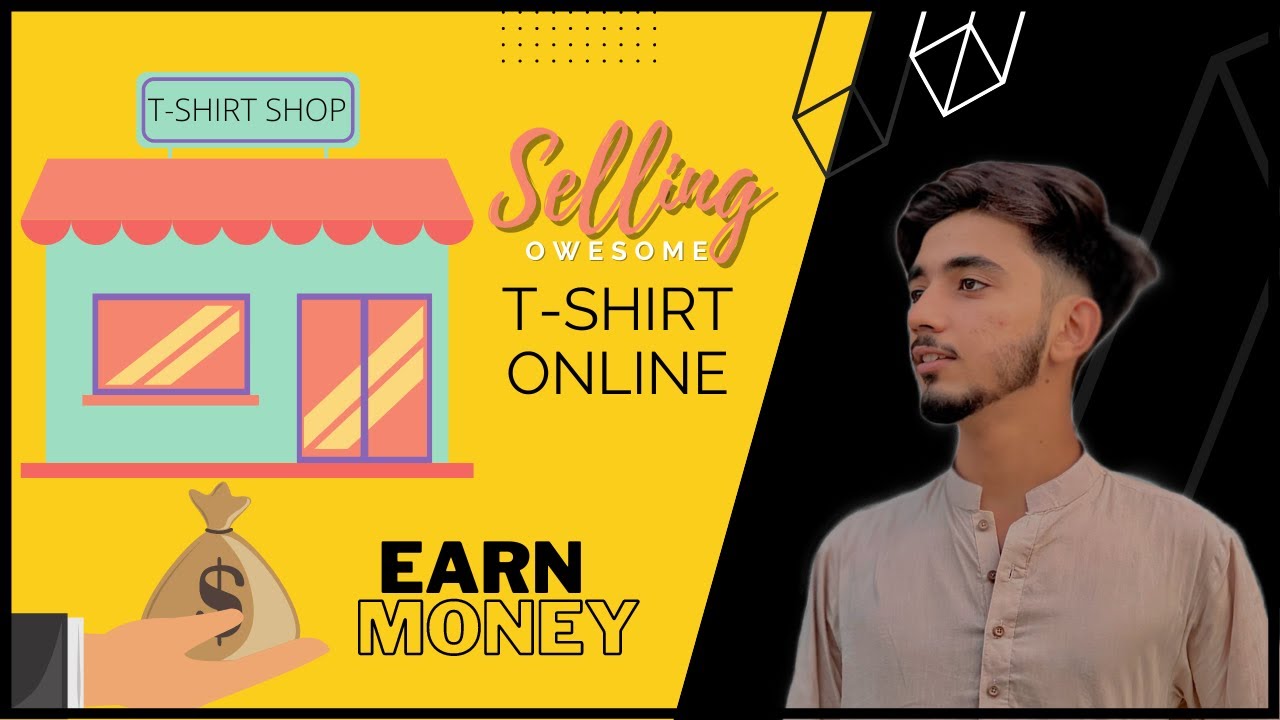 Internet Business Model.  How to sell shirt's online. And earn money. start selling now.
