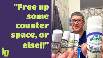 Silly non-shave video: Make a shave stick from a Stirling sample puck (shave soap)