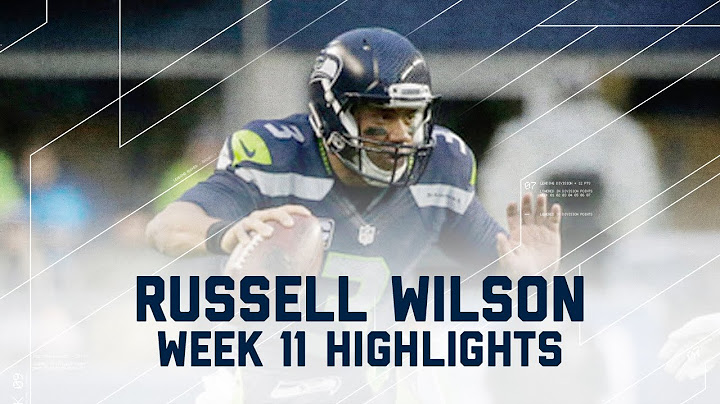 Russell Wilson Passes for 272 Yards & 2 TDs | Eagles vs. Seahawks | NFL Week 11 Player Highlights