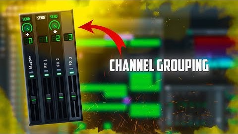 How to group a Channel in Lmms | Lmms tutorial