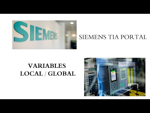 #Prog14 SIEMENS TIA PORTAL l Variable LOCAL et GLOBAL كيف أتعلم البرمجة