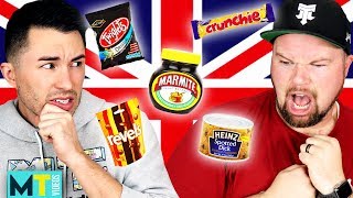 Americans Try Weird British Food for the First Time