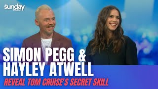 Simon Pegg & Hayley Atwell Reveal Tom Cruise's Secret Skill