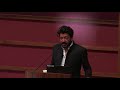 Siddhartha Mukherjee - 2018 Presidential Lecture in the Humanities and Arts