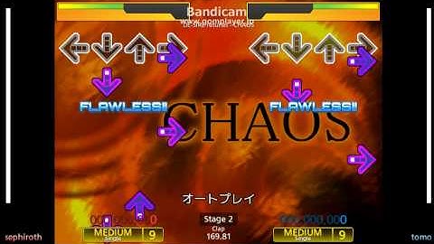 【DDRSN】CHAOS(DIFFICULT)　譜面確認用動画