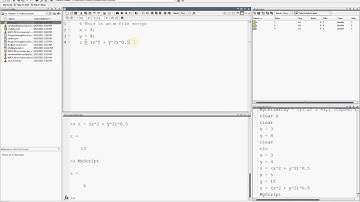 GSBmE MATLAB Introduction: (3) Scripts and functions