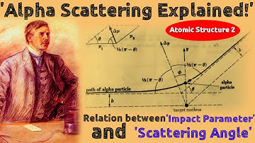How is impact parameter related to the scattering angle? by Vishal Gangwani |CONCEPTUAL PHYSICS