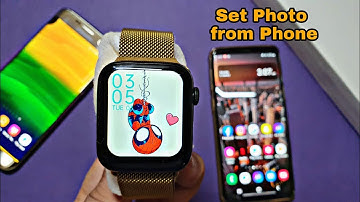 How To Set Wallpaper In Series 6 Clone |  Series 6 clone Custom Wallpaper | Set Own Photo Smartwatch