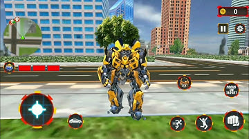 Bumblebee Transform Into Robot Car | Let
