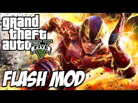 FLASH MOD!! - GTA 5 PC (Süper Hız Mod)