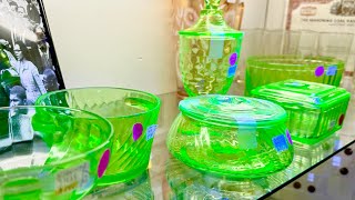 Antique Store Update #32 ~ Glowing Greens ! by Twin Cities Adventures 291 views 1 year ago 3 minutes, 17 seconds