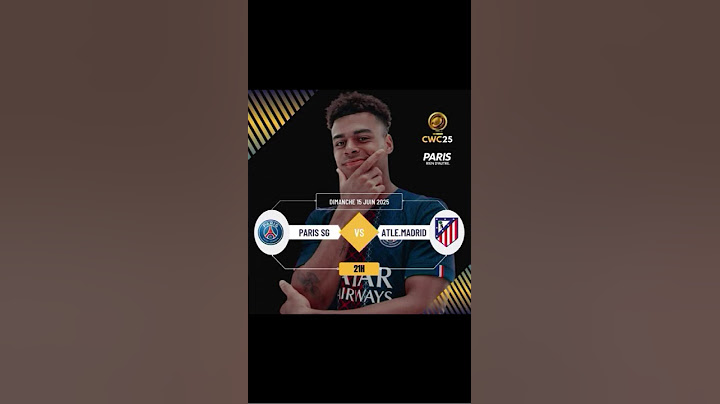 DIMANCHE 15 JUIN 2025 PSG-ATLETICO À 19H GMT #fifaclubworldcup #parissaintgermain #atleticomadrid