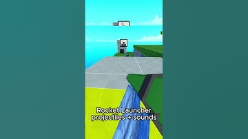 Rocket launcher patch! #blockr #roblox #lua @THE_tomjer