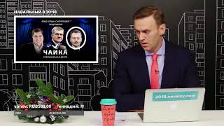 Навальный о том как Артем Чайка попал под санкции Навальный о том как Артем Чайка попал под санкции