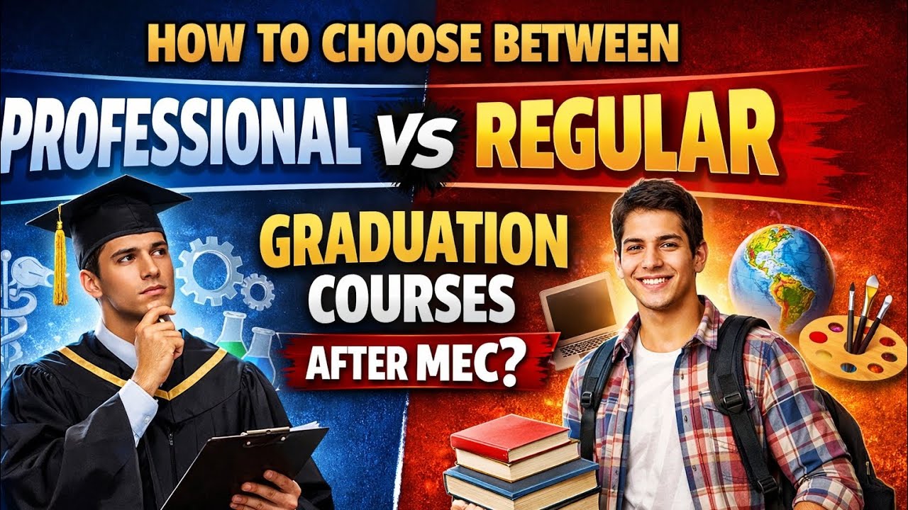 After MEC: Best Graduation Course? Professional or Regular!