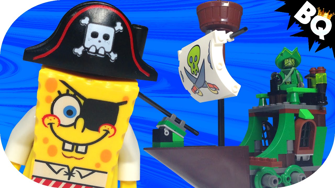 LEGO SpongeBob SquarePants Flying Dutchman 3817 Flash Speed Build