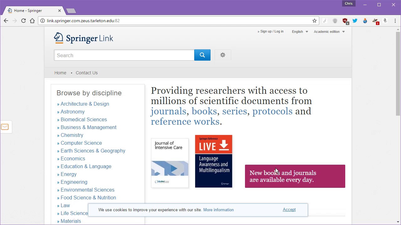 Life Science  SpringerLink