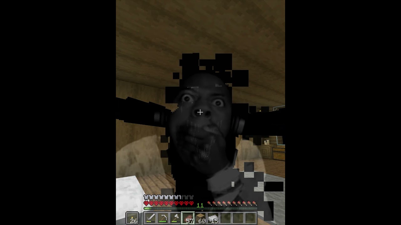 I feel disturbed  Something is behind me