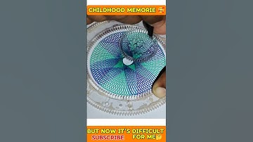 spirograph art look like this, how it