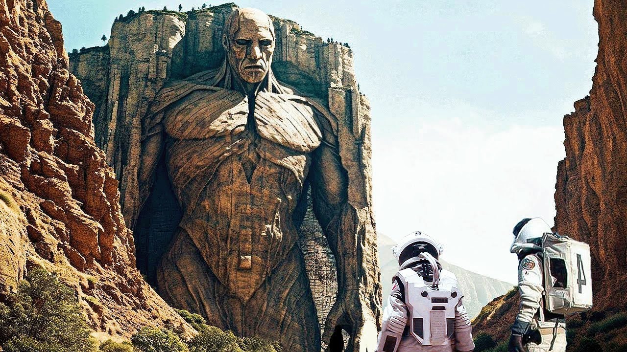 Astronautas Aterrizan En Marte y La IA De Los Antiguos Atlantes Los Espera Desde Hace 100.000 Años