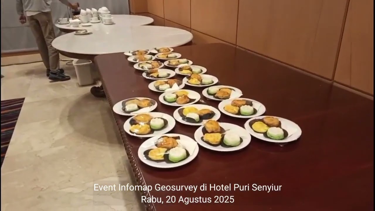 Event Infomap Geosurvey di Hotel Puri Senyiur Samarinda...Rabu, 20 Agustus 2025