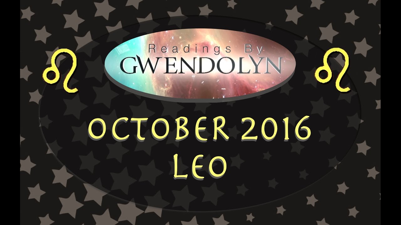 Leo October 2016 Tarotscope