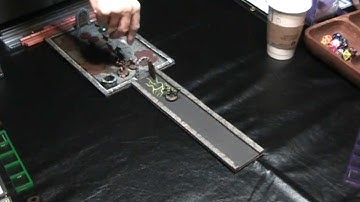 Shadowfell Keep with impenetrable darkness hallway (My game table w/ DM Scotty Ep 3)