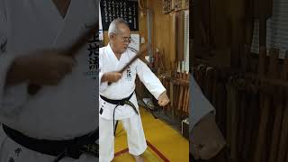 Hardening Kitae Training With A Sledgehammer Takehiro Gaja 9 Dan Uechi Ryu Karate Hozonkai